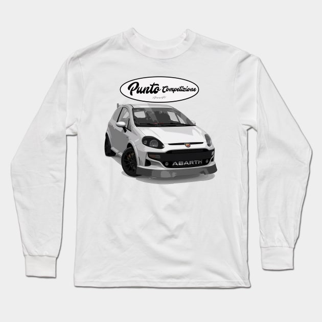 Punto Competizione Bianco Long Sleeve T-Shirt by PjesusArt